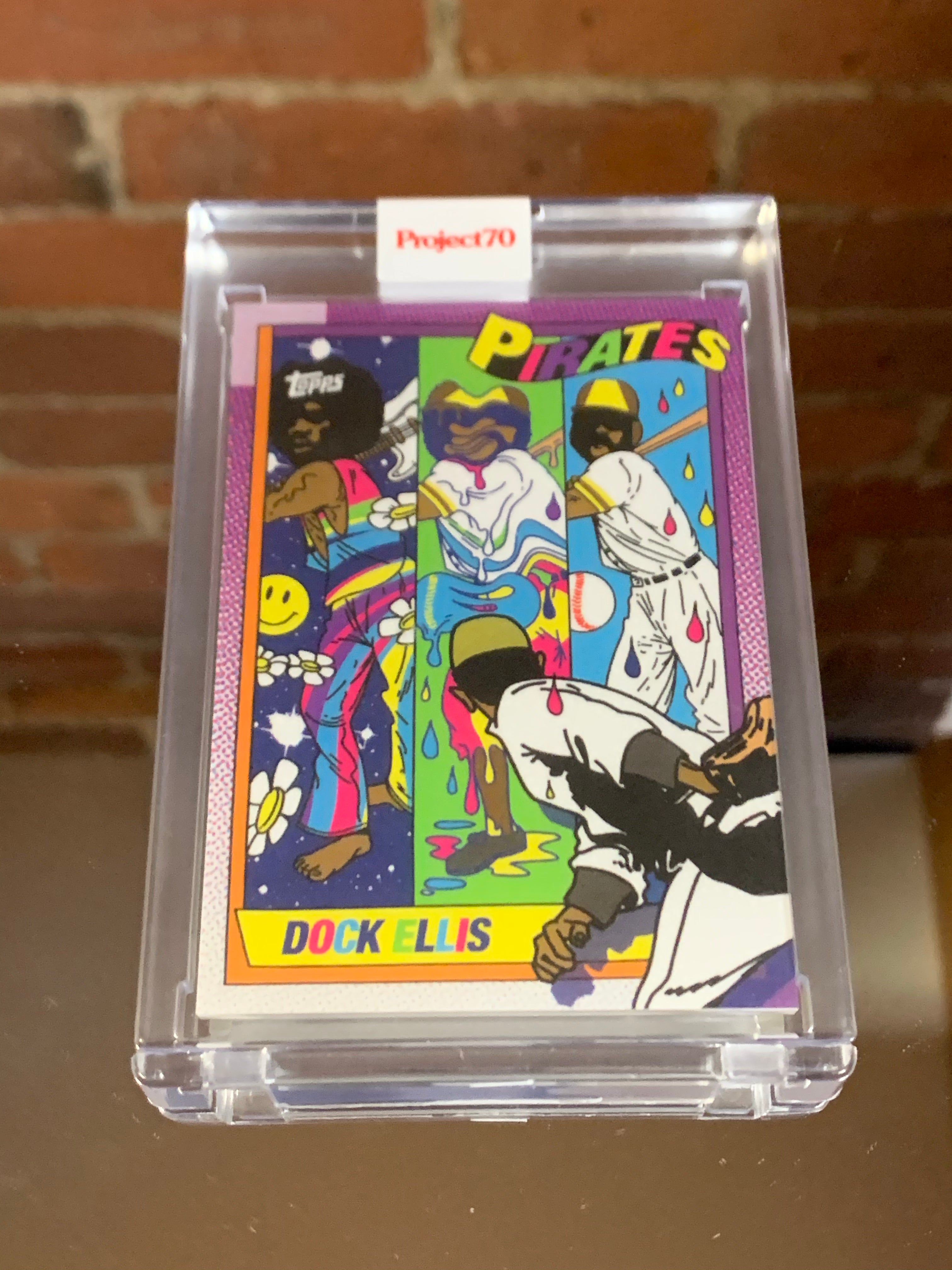 Dock Ellis - Baseball Card Sticker – The CREAM Shop